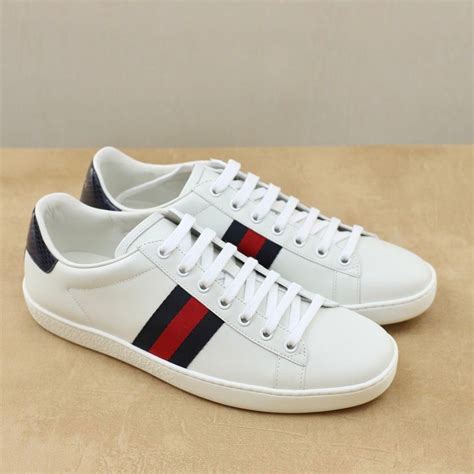 gucci red and blue stripe sneakers|Gucci red canvas sneakers.